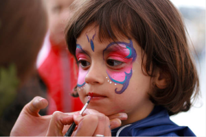 為小孩子face painting